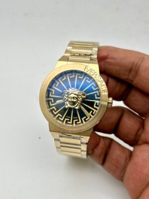 Versace Medusa Infinite Golden watch 45