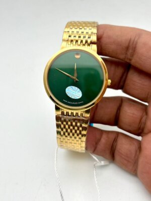 Movado Swiss Made Golden watch 11