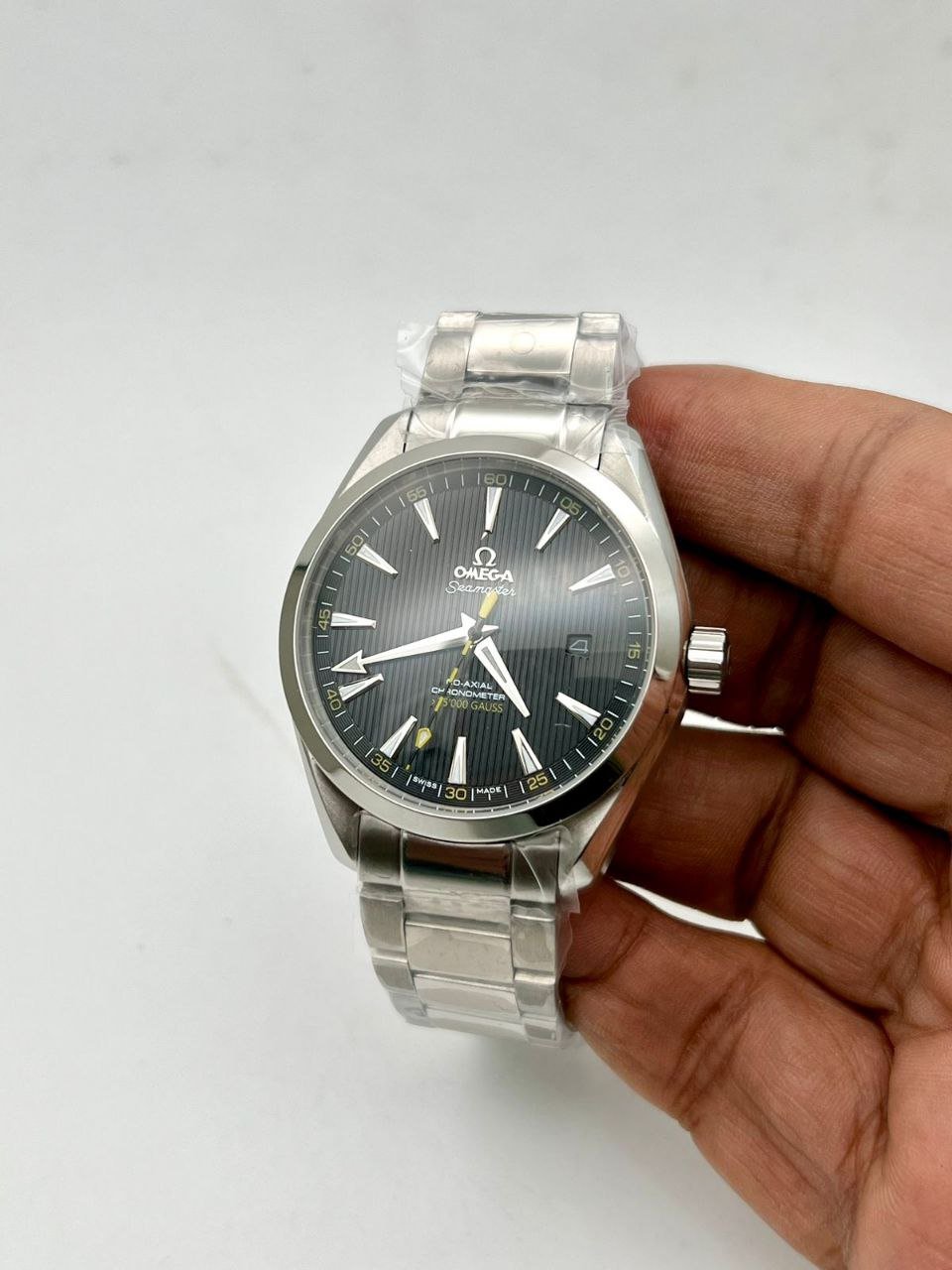 Luxury Swiss ETA Omega seamaster first watch in India online