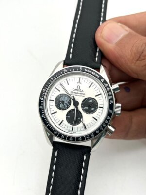 Omega Speed Master Nylon Strap Swiss Automatic Men's watch 105