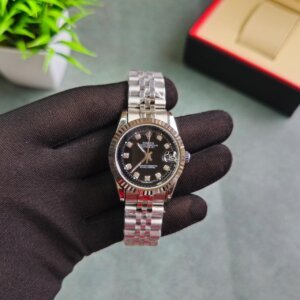 Rolex Datejust Black Mark Daimond Mark Swiss Automatic watch  For Ladies 2