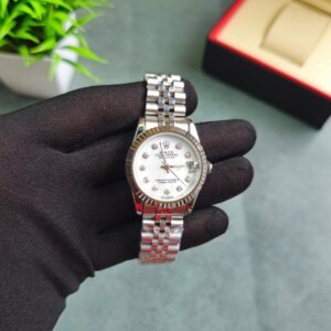 Rolex Datejust White Dail Daimond Mark Swiss Automatic watch  For Ladies 7
