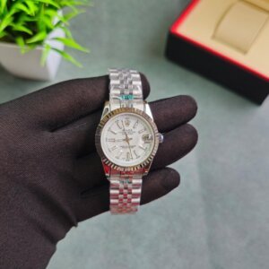 Rolex Datejust White Dail Stick Mark Swiss Automatic watch  For Ladies 10