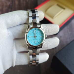 Rolex Datejust Blue Dail Stick Mark Swiss Automatic watch  For Ladies 11