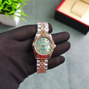 Rolex Datejust Blue Dail Daimond Mark Swiss Automatic watch  For Ladies 31