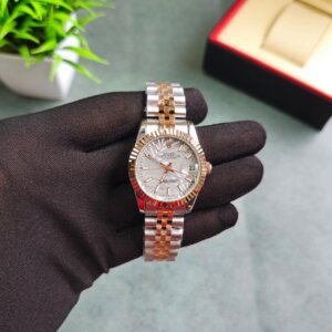 Rolex Datejust White Dail Stick Mark Swiss Automatic watch  For Ladies 34