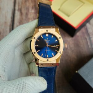 Hublot Vendom Classic Blue Rubber Strap Swiss Automatic watch 37