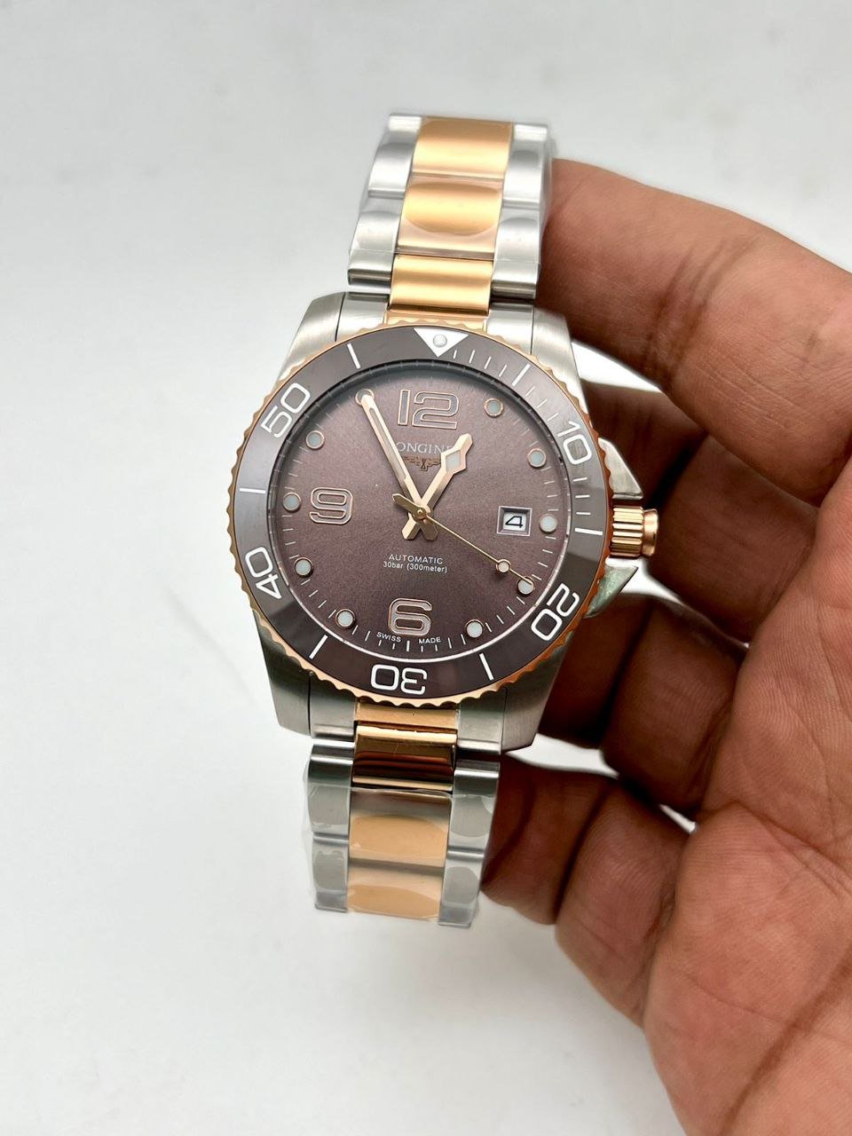 Longines Hydroconquest Dual Tone Swiss Automatic watch 17