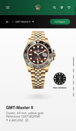 Branded Men's Luxury First Copy Rolex Watches online in cash on delivery