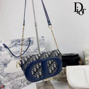 CHRISTIAN DIOR  SIGNATURE OVAL CAMERA SLING bag 12A QUALITY 13
