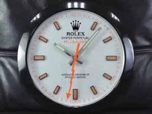 ROLEX MILGUASS PREMIUM QUALITY LUXURY WALL CLOCK 7