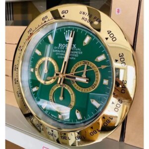 ROLEX GREEN DAIL PREMIUM QUALITY LUXURY WALL CLOCK 9