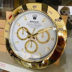 ROLEX WHITE DAIL PREMIUM QUALITY LUXURY WALL CLOCK 10