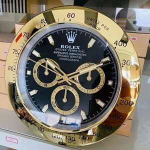 ROLEX BLACK DAIL PREMIUM QUALITY LUXURY WALL CLOCK 11
