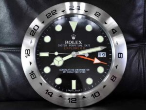 ROLEX EXPLORER PREMIUM QUALITY LUXURY WALL CLOCK 39