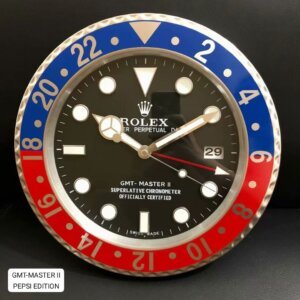 ROLEX GMT MASTER PREMIUM QUALITY LUXURY WALL CLOCK 63