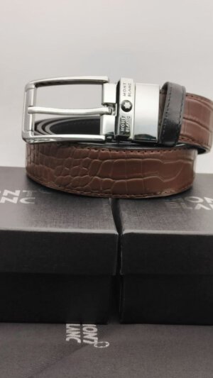 Replica First copy Mont Blanc belt for men online in India