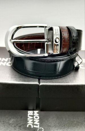 Replica Luxury Branded 1st copy Mont Blanc belt in India