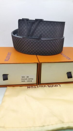 Replica First copy Vuitton mens belt in cash on delivery