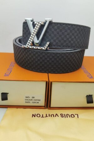 Replica Luxury First copy LV belt online for men in India