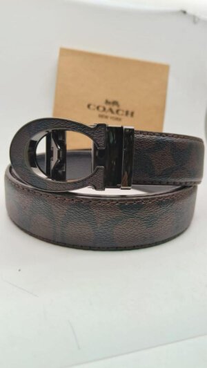 Replica First copy coach waist belt for men in cash on delivery