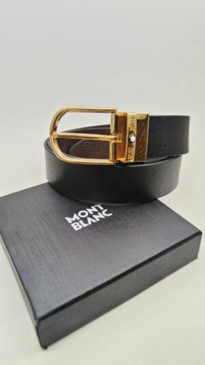 Luxury Branded Replica Mont Blanc First copy belt online for men