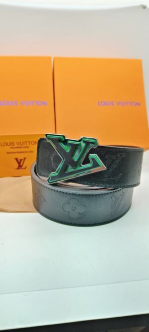 Luxury genuine leather 1st copy Louis Vuitton belt at low price