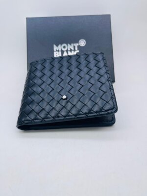 Luxury 7A+ replica 1st Mont Blanc copy Wallet online