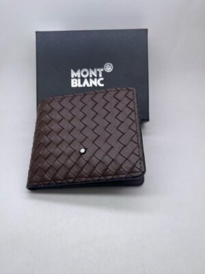 Luxury First copy Leather Replica Mont Blanc mens Wallet