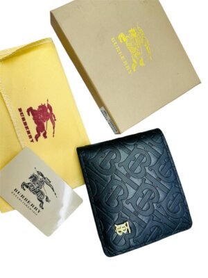 Luxury genuine leather 1st copy Replica Burberry Wallet online