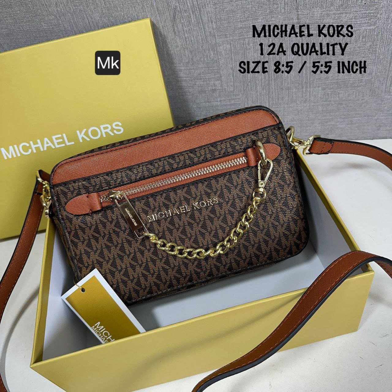 MICHAEL KORS 12A HIGH QUALITY CROSS BODY BAG 28 - Image 3