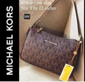 MICHAEL KORS 12A HIGH QUALITY BIG FONT SLING BAG 40