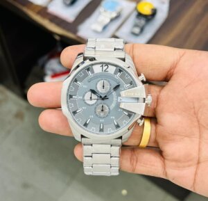 Diesel 10 Bar Stainless Steel Grey Dail watch for Men 22