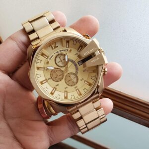 Diesel 10 Bar Golden watch for Men 25