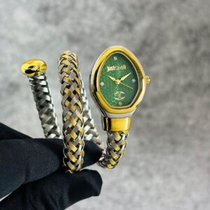 Just Cavalli Designer Collection Snake Wrap Women Watch 1