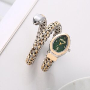 Just Cavalli Designer Collection Snake Wrap Women Watch 2