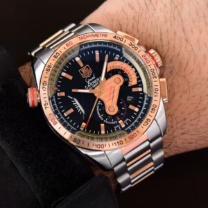 Tag Heuer Carrera Calibre 36 Dual Tone Swiss Watch 42