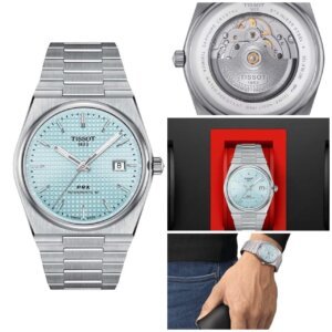 Tissot PRX Blue Dail Stainless Steel Automatic Watch For Men 14