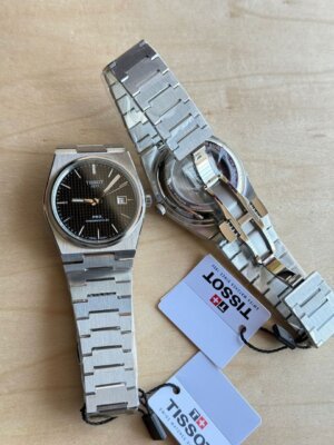 Tissot PRX Black Dail Stainless Steel Automatic Watch For Men 17