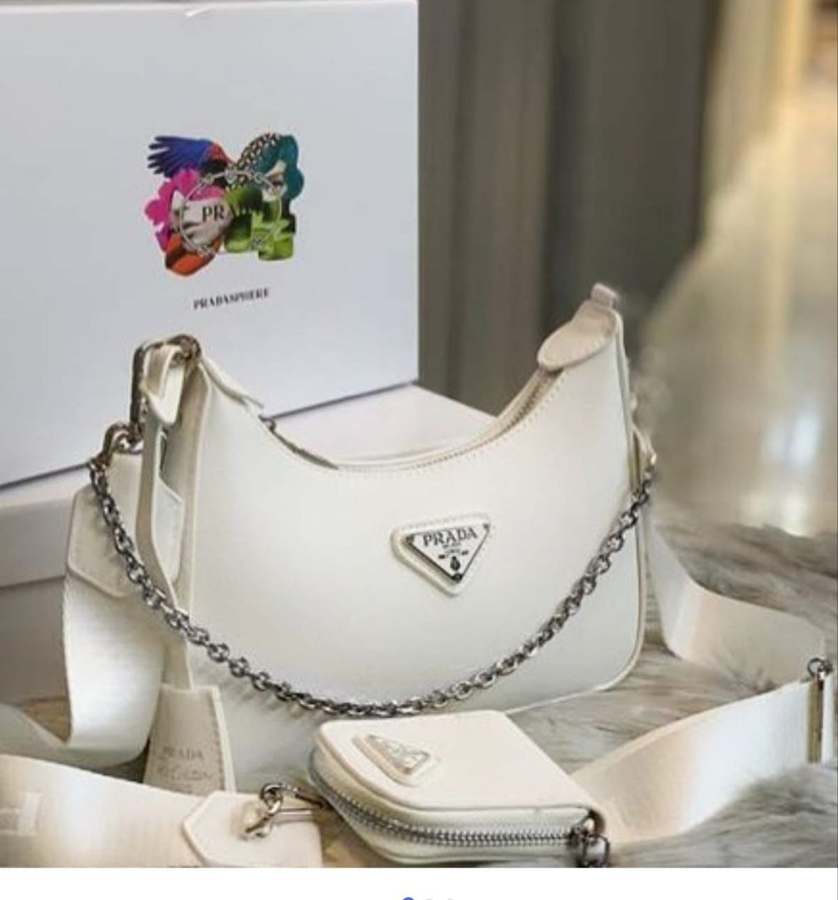 PRADA SHOULDER & CROSSBODY BAG 12A PREMIUM HIGH QUAILITY 61 - Image 2