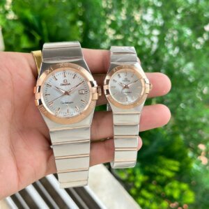Omega Constellation Dual Tone Couple Watch 1