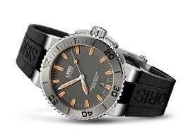 Oris Aquis Chronograph Black Dail Rubber Strap Automatic Watch For Men 11