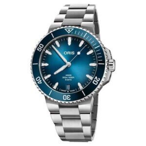 Oris Aquis Chronograph Blue Dail Stainless Steel Automatic Watch For Men 15