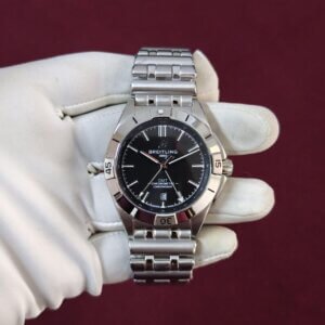 Breitling Chronomat Black Dail Automatic GMT Men's Watch 37