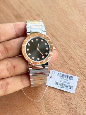 Bvlgari Premium Quality Dual Tone Ladies Watch 4