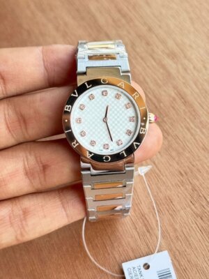 Bvlgari Premium Quality Dual Tone Ladies Watch 5