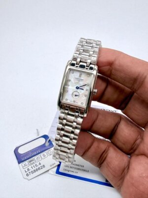 Longines Swiss White Dail Stainless Steel Ladies Watch 29