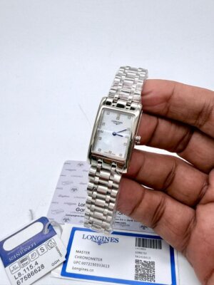 Longines Swiss White Dail Stainless Steel Ladies Watch 32