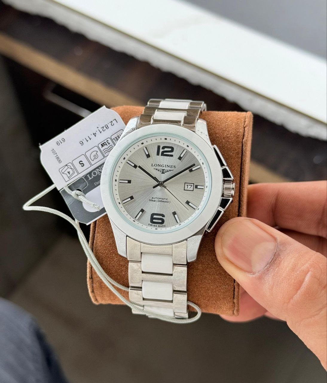 Longines Ceramic conquest Premium Collection Swiss Watch 23 - Image 2
