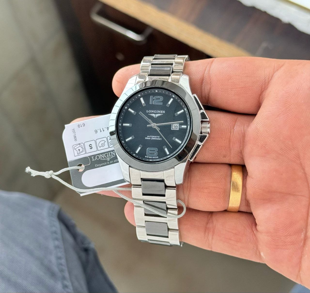 Longines Ceramic conquest Premium Collection Swiss Watch 24 - Image 2